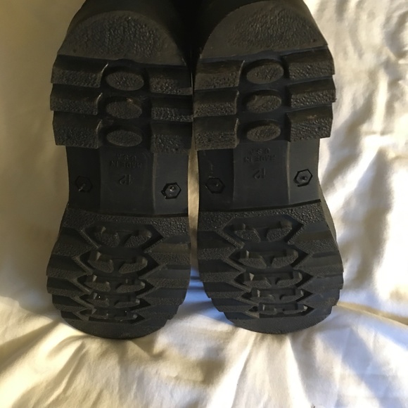 USA Made Steel Toe Shoe for Men- Black BootSize 12 main image 6